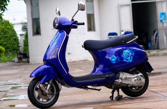 sơn xe vespa